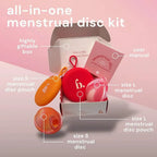Menstrual Discs with Ring