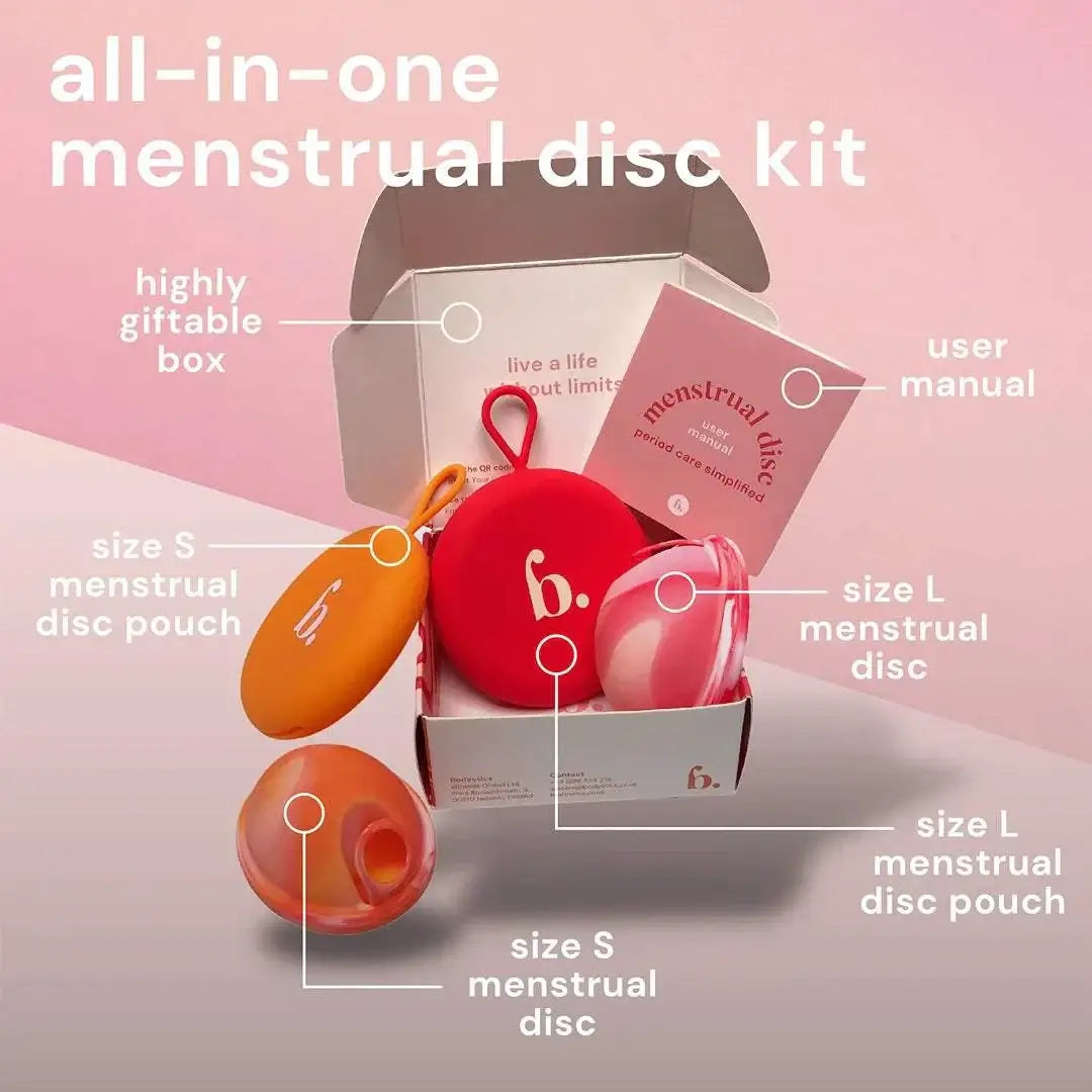 Menstrual Discs with Ring