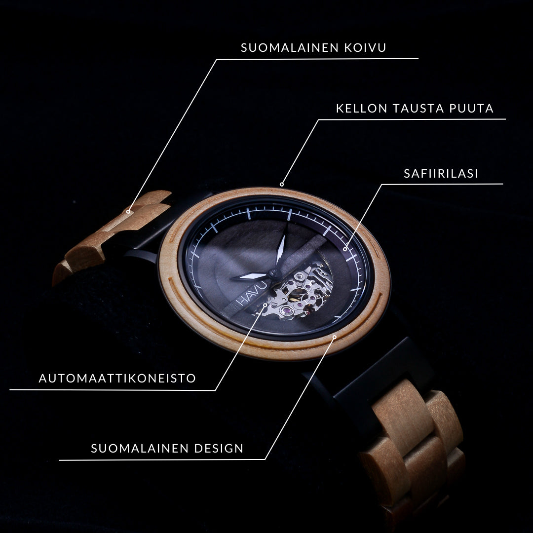 Korpi (40 mm)
The World's Northernmost Automatic Watch - Designed for Every Wrist
