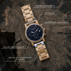 Harju - (44mm) Men's wristwatch