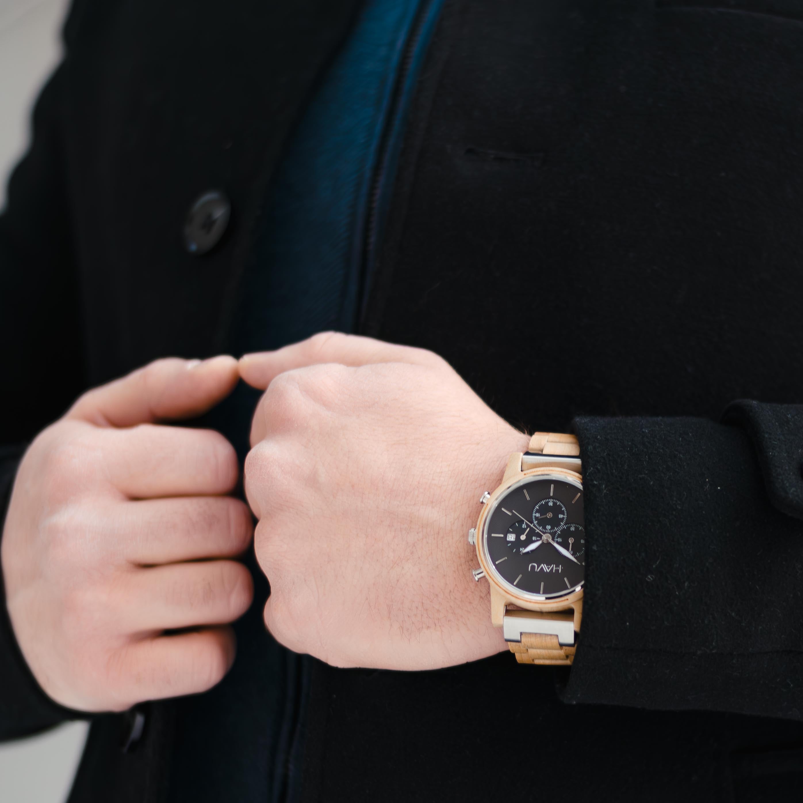 Harju - (44mm) Men's wristwatch