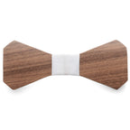 Wooden bow - Walnut, white