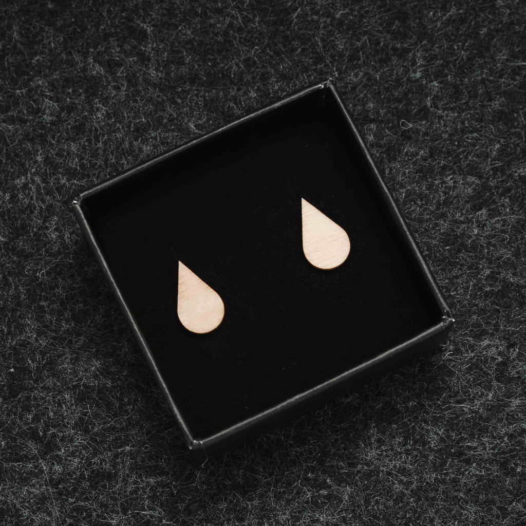Wooden earrings - Tippa