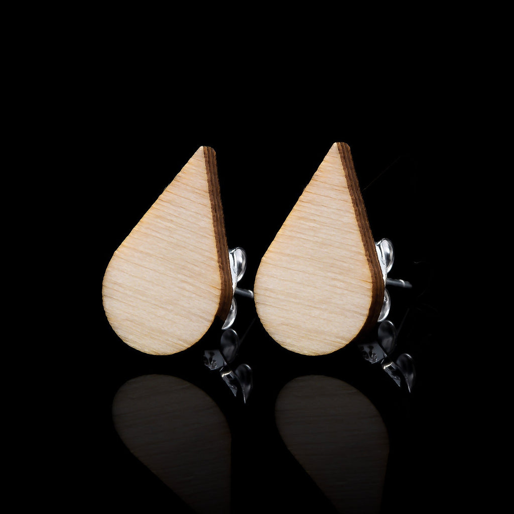 Wooden earrings - Tippa