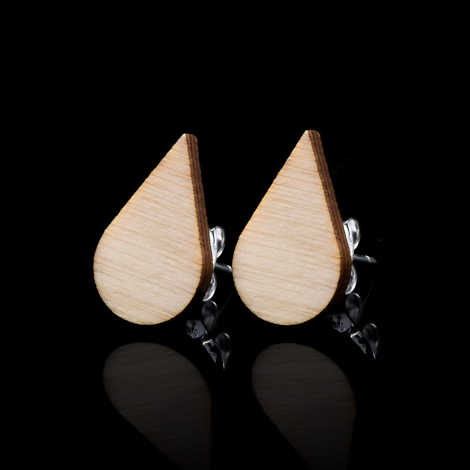 Wooden earrings - Tippa