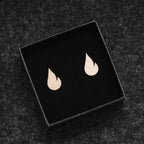 Wooden earrings - Roihu