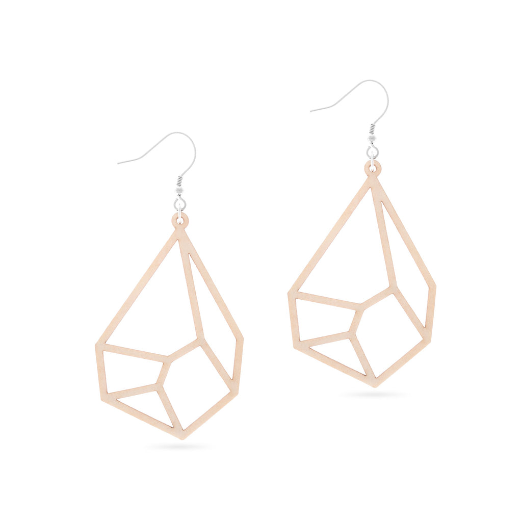 Wooden earrings - Lähde