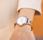 Kielo - Women's wristwatch (32mm) Crafted from Finnish Curly Birch