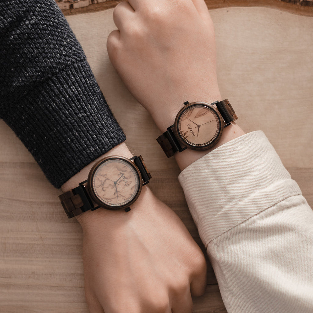 Aava (38 mm)
Crafted from Finnish Curly Birch