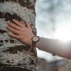 Aava (38 mm)
Crafted from Finnish Curly Birch