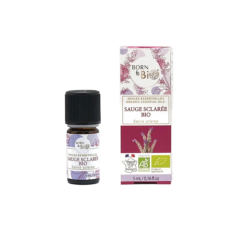 Organic Clary Sage Essential Oil, 5ml