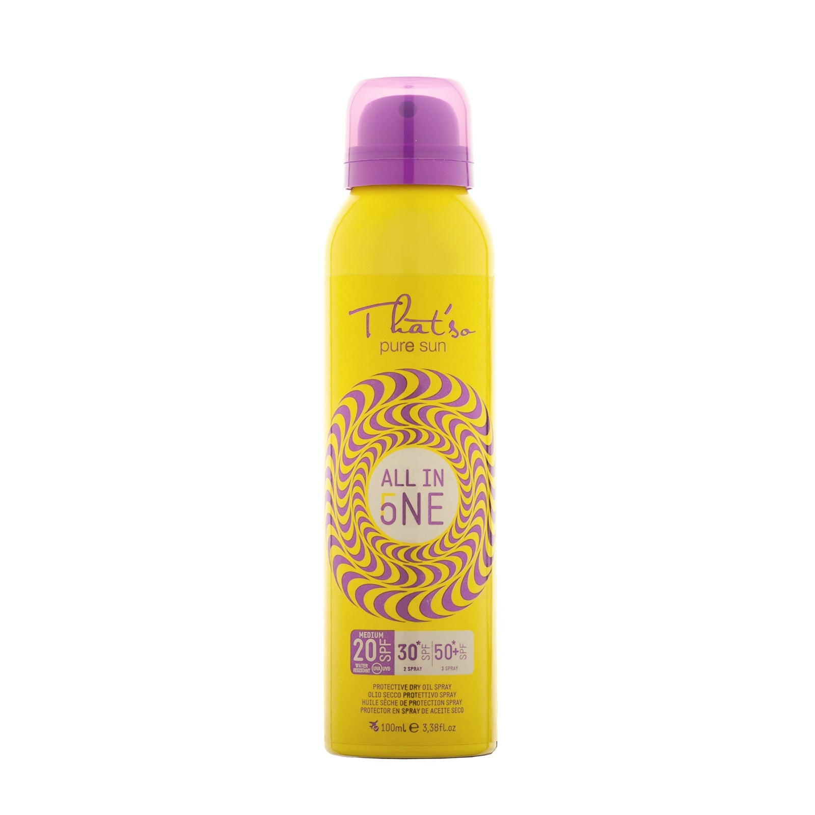 That'so All-In-One Sun Protection Oil SPF 20–30–50+