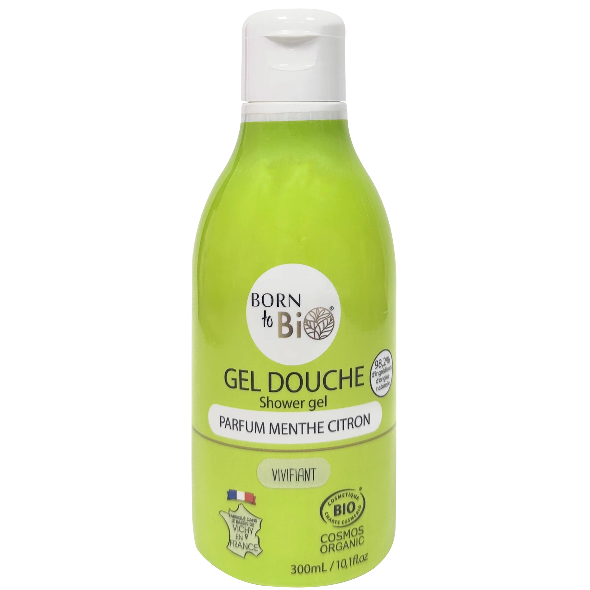 Organic ♻️ Mint Lemon Shower Gel – Certified Organic, 300ml