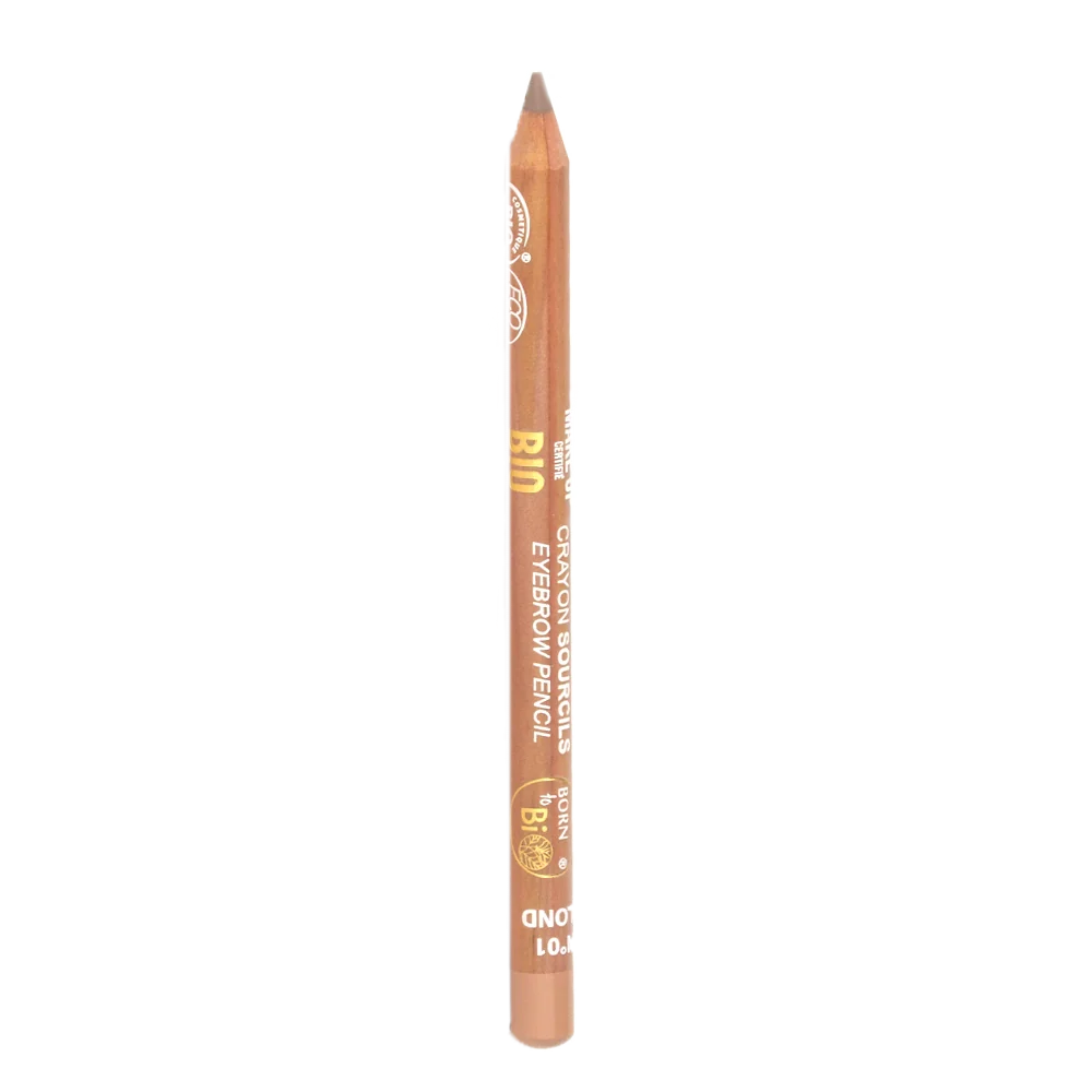 Organic Eyebrow Pencil - Certified Organic, 3 shades
