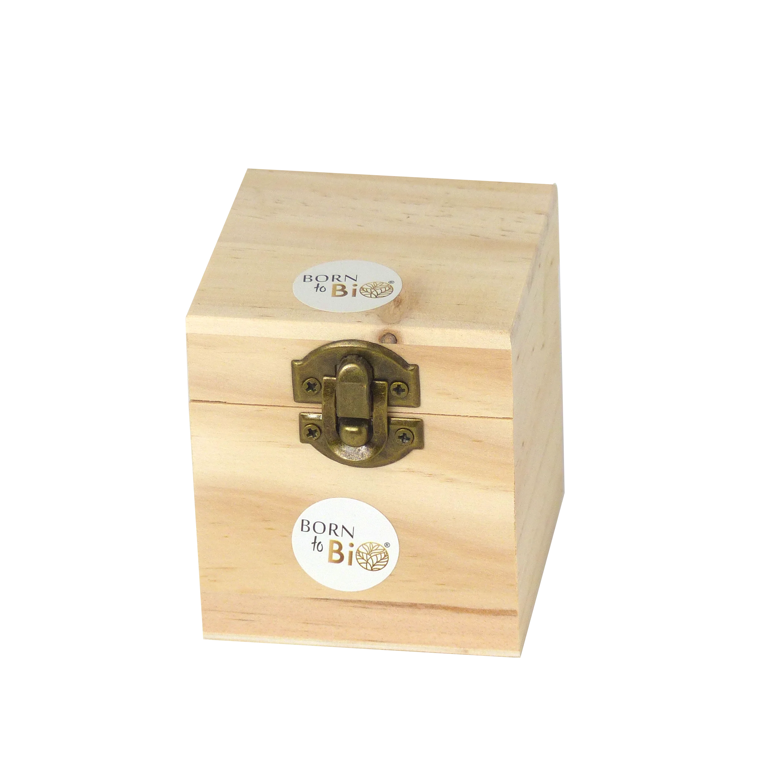 Wooden Storage Box for 4 Essential Oils