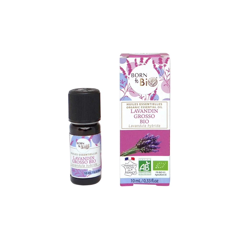 Certified Organic Lavandin Grosso Essential Oil, 10ml