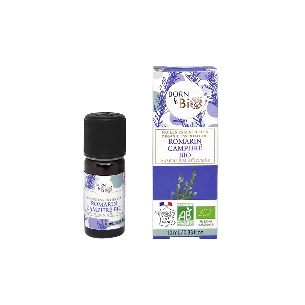Organic Rosemary camphor essential oil, 10ml