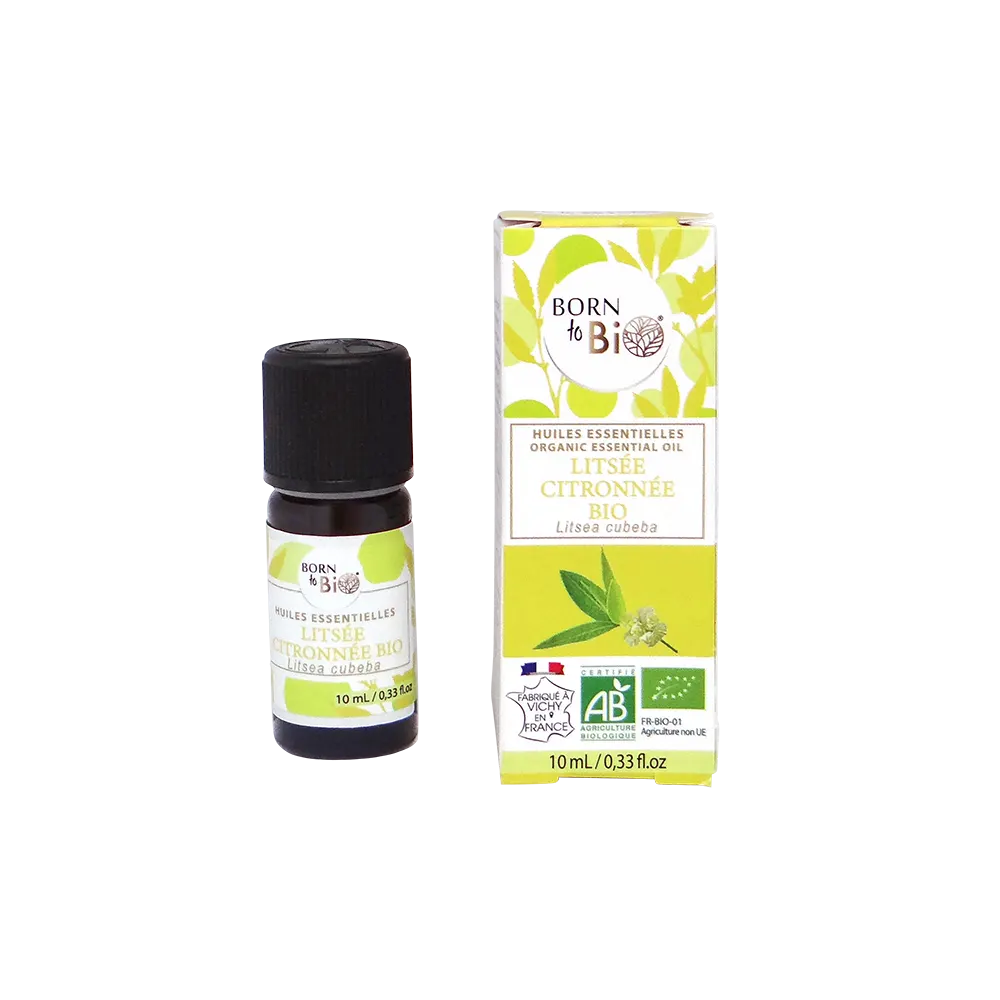 Organic Lemon Litsea Essential Oil, 10ml