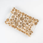 Decorative Capiz Tray - Dotes, 34 x 22 x 4,5 cm