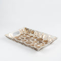 Decorative Capiz Tray - Dotes, 34 x 22 x 4,5 cm