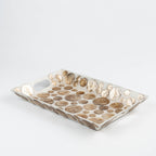 Decorative Capiz Tray - Dotes, 34 x 22 x 4,5 cm