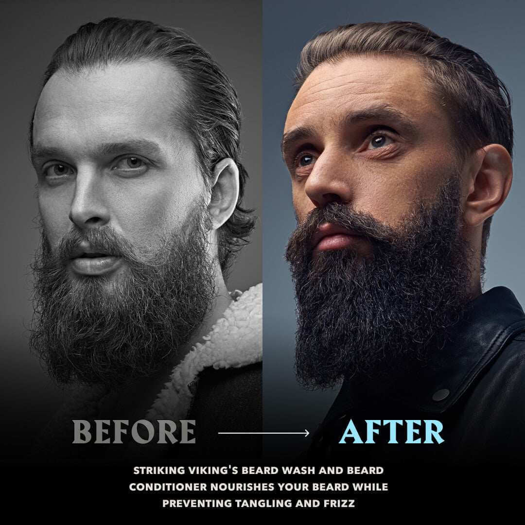 Beard Shampoo & Conditioner Cologne - Argan & Jojoba Oil