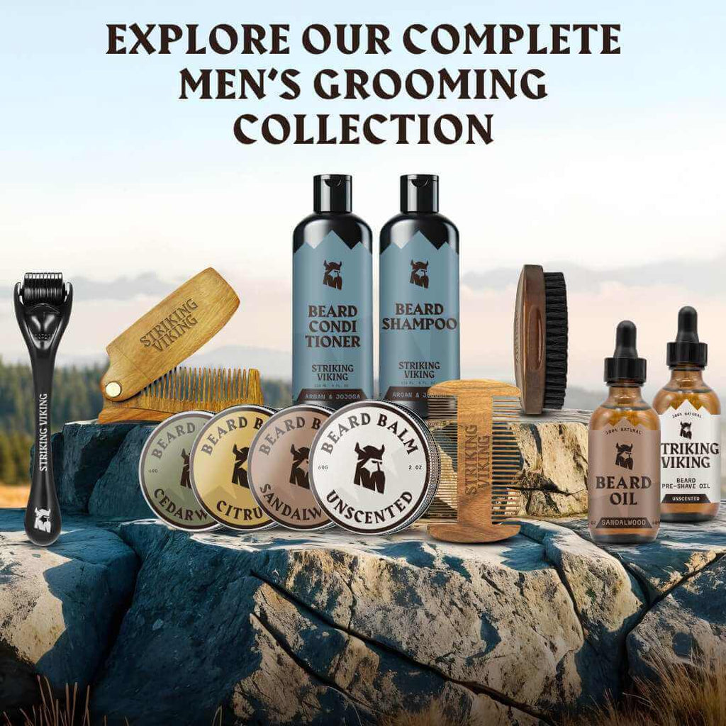 Beard Shampoo & Conditioner Cologne - Argan & Jojoba Oil