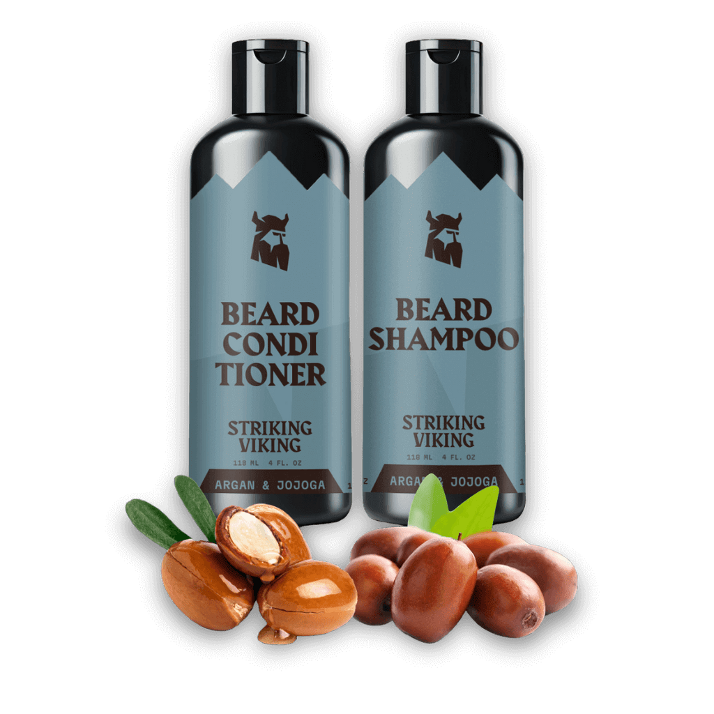 Beard Shampoo & Conditioner Cologne - Argan & Jojoba Oil