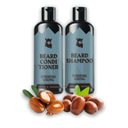 Beard Shampoo & Conditioner Cologne - Argan & Jojoba Oil