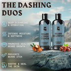 Beard Shampoo & Conditioner Cologne - Argan & Jojoba Oil