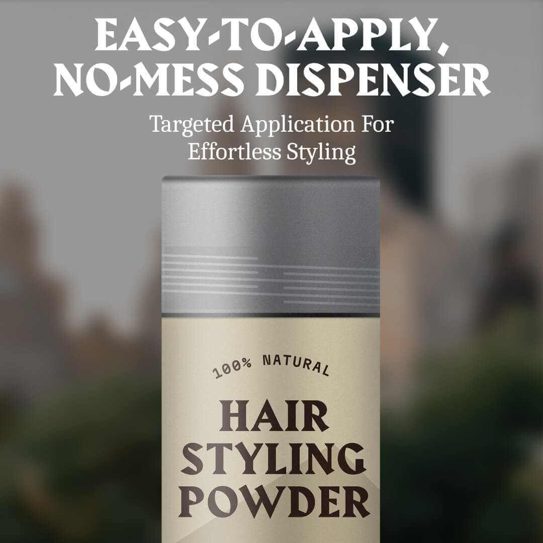 Hair Styling Powder for Men - Light Hold - Vanilla