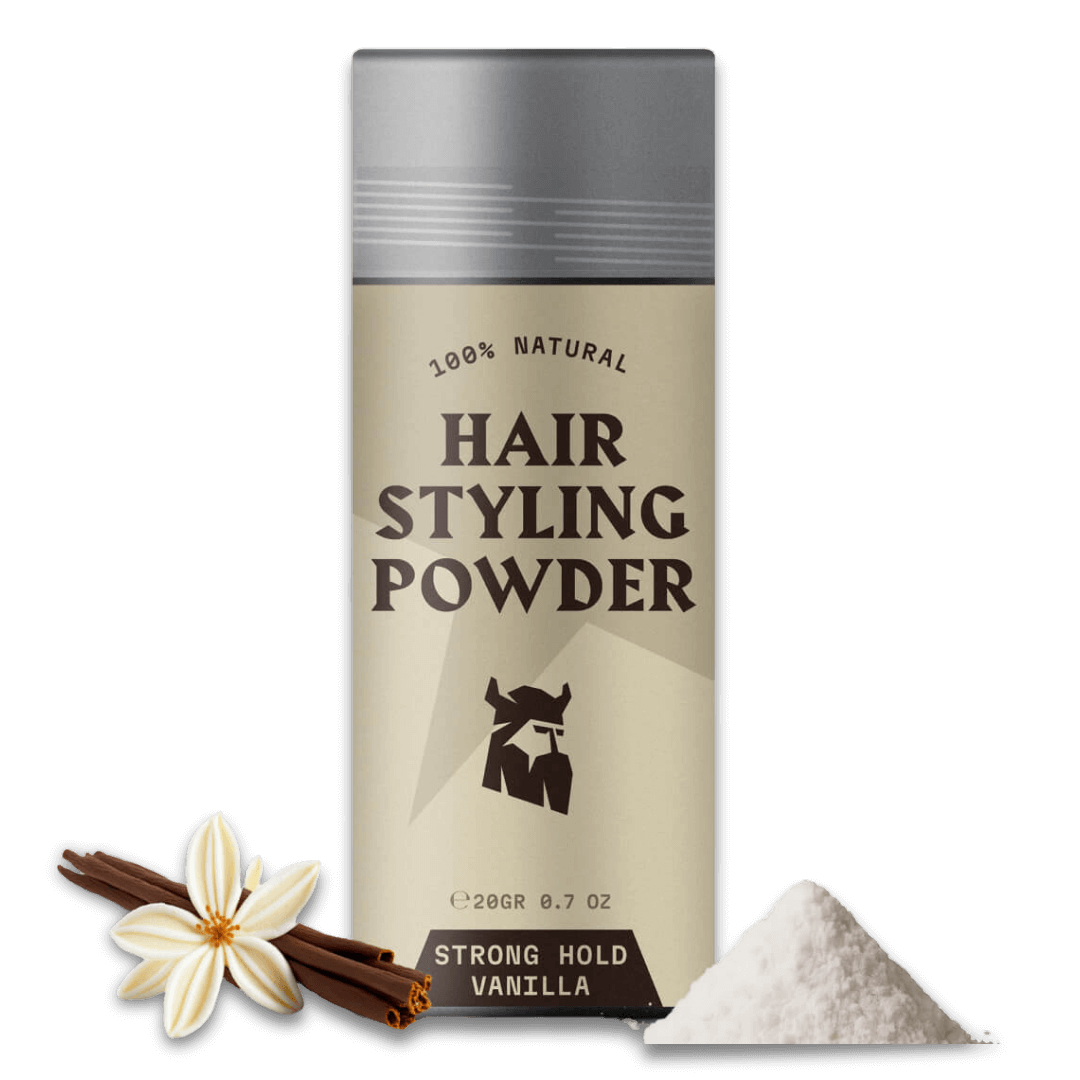 Hair Styling Powder for Men - Strong Hold - Vanilla