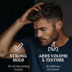 Hair Styling Powder for Men - Strong Hold - Vanilla