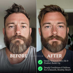 Beard Shampoo & Beard Conditioner - Unscented 2 x 300 ml