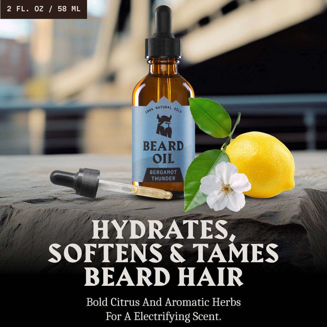Beard Oil - Bergamot Thunder