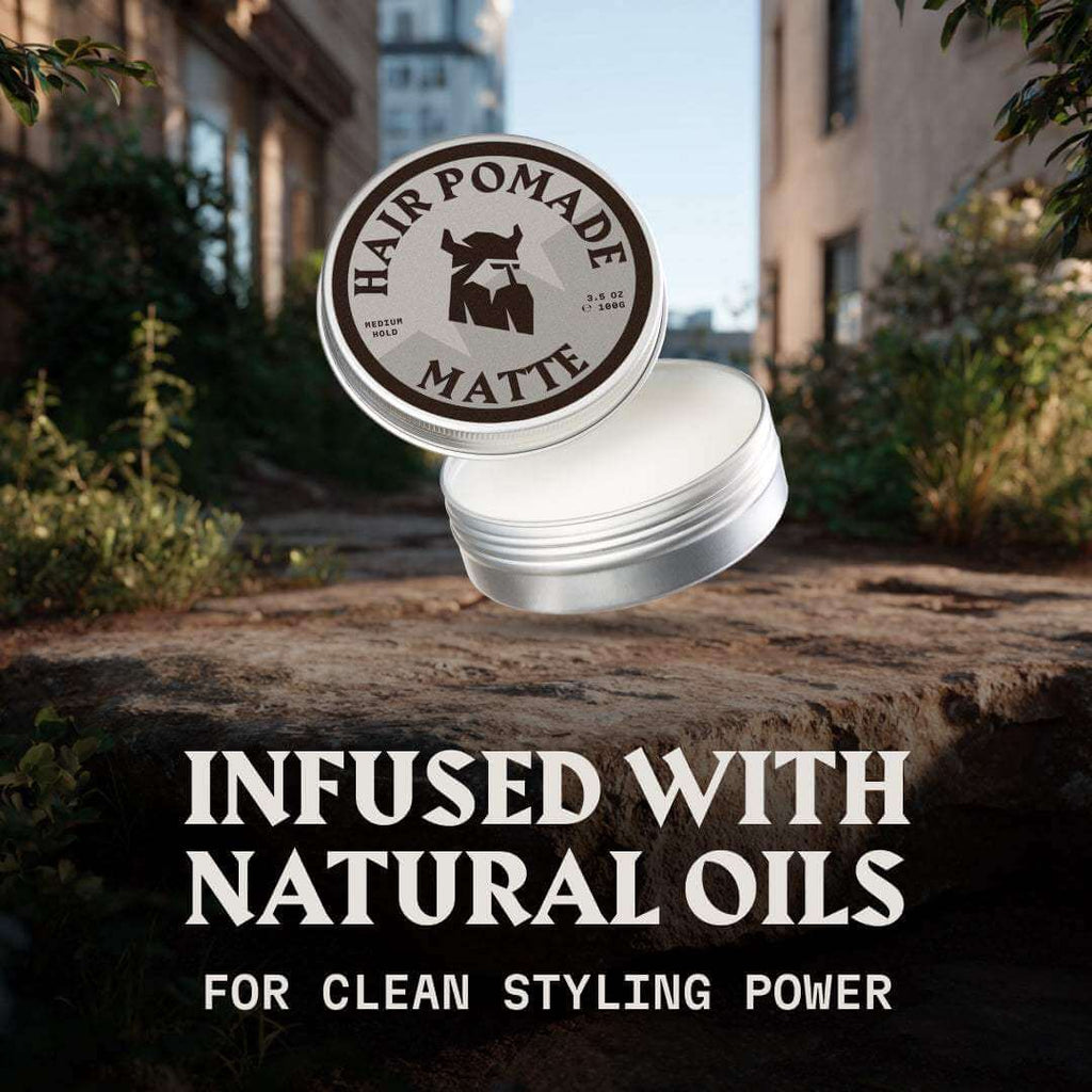 Hair Pomade – Matte Finish - Linen Scent