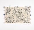 Hand Tufted Leaf Pattern Bath Mat, 75 x 50 cm