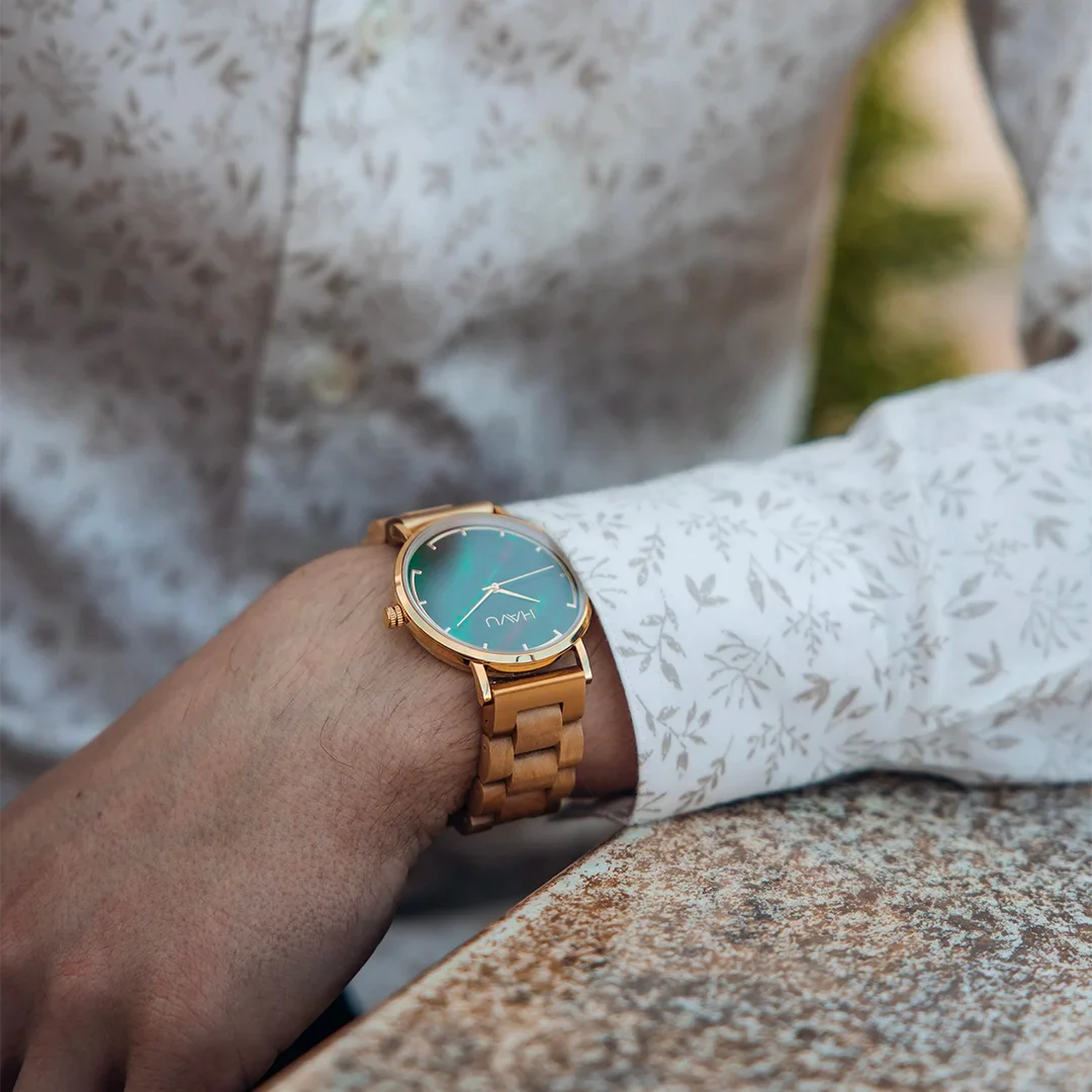 Revontuli Birch (40 mm),  Crafted from Finnish Curly Birch - PRE-ORDER