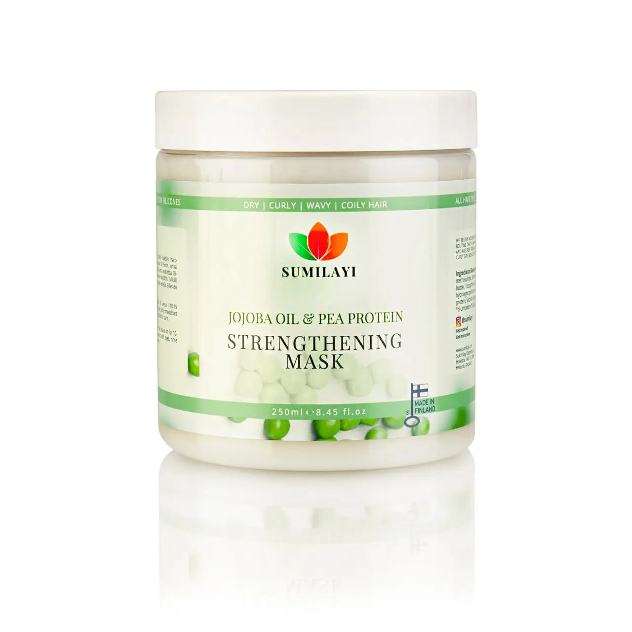 Mascarilla capilar fortalecedora con proteínas Sumilayi 250 ml