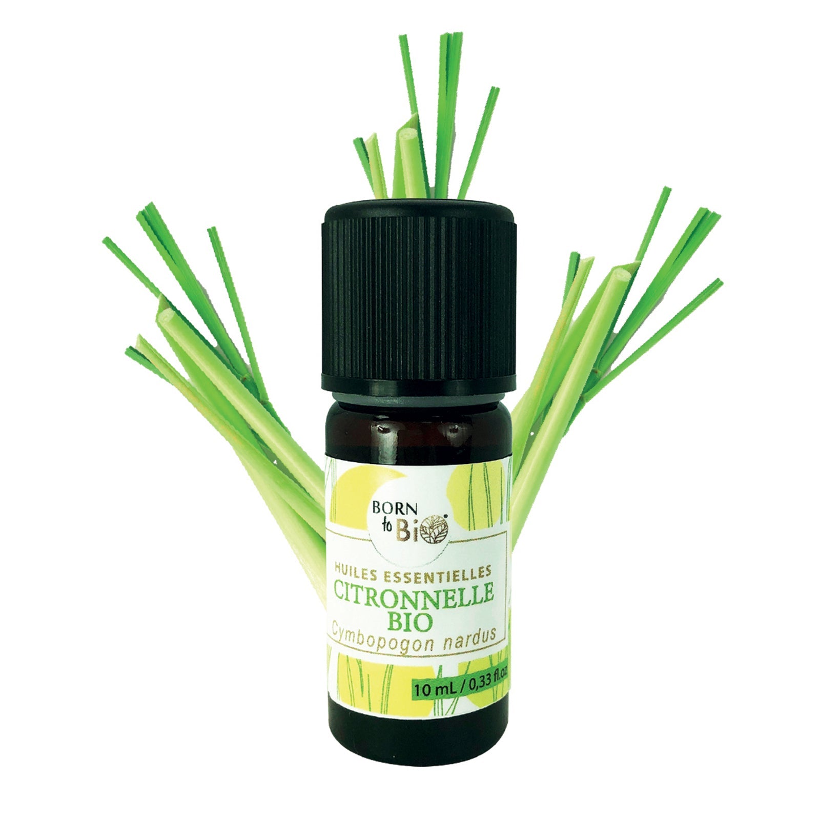 Organic Lemongrass Essential Oil, 10ml