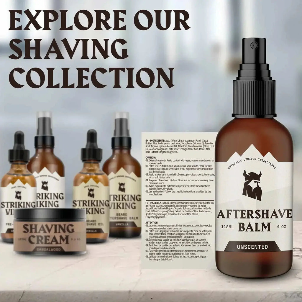After Shave Balm for Men - Unscented