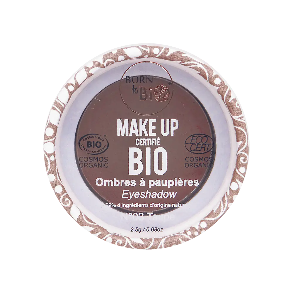 Certified Organic Eye Shadows - 6 colours