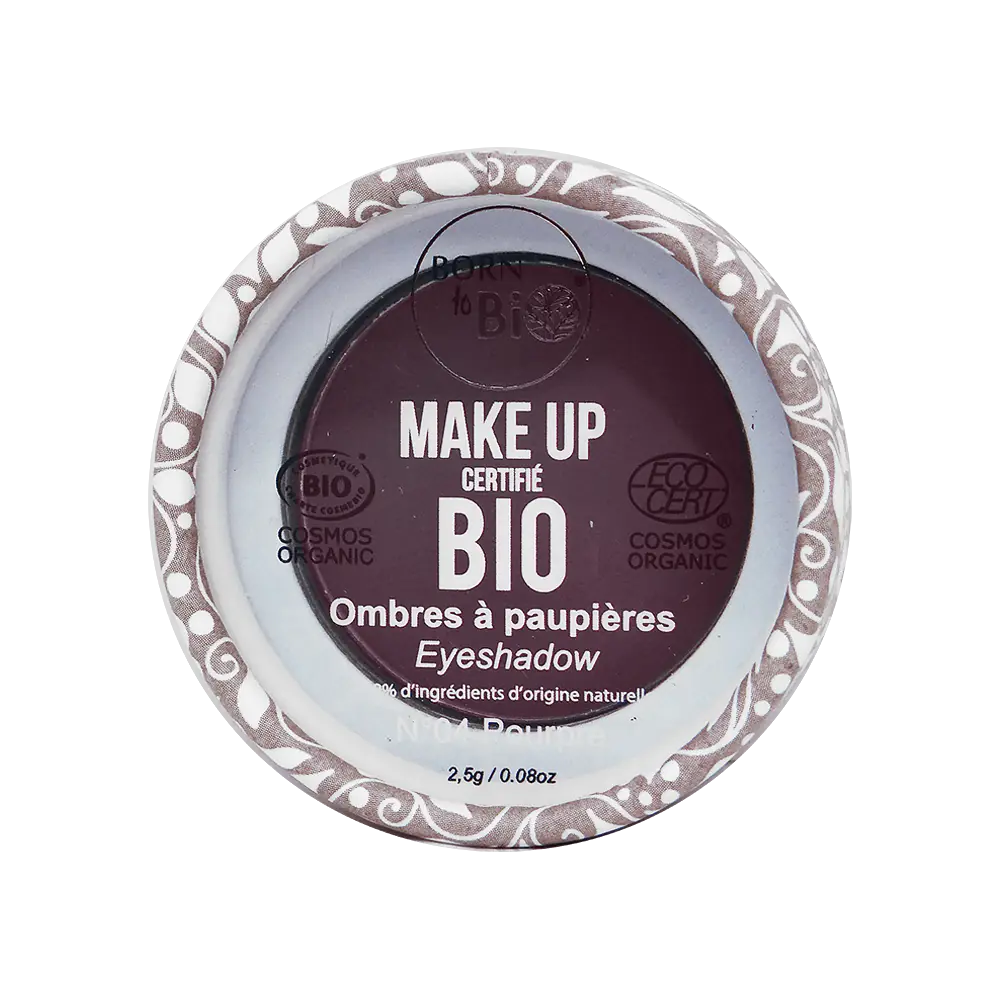 Certified Organic Eye Shadows - 6 colours