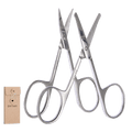 ONTAKI Facial Hair Grooming Scissors (2 Pack)