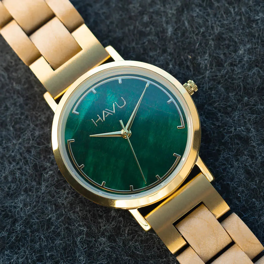 Revontuli Birch (32 mm), Crafted from Finnish Curly Birch