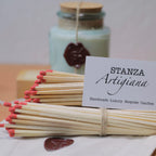 Extra Long Vegan Matches (18 cm) – Set of 50 | STANZA Artigiana