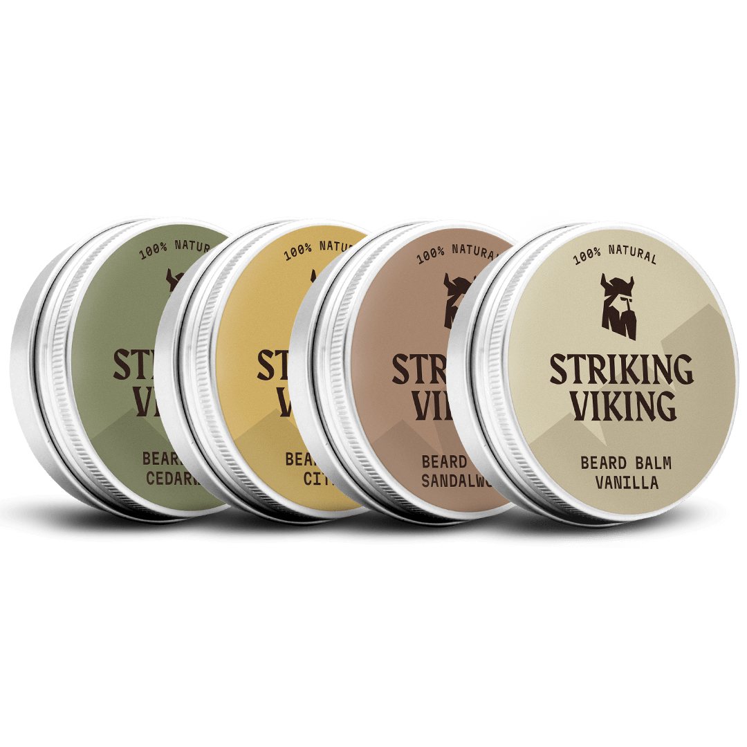 Beard Balm Variety - 4 Pack Set