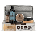 Beard Grooming Kit with Toiletry Bag