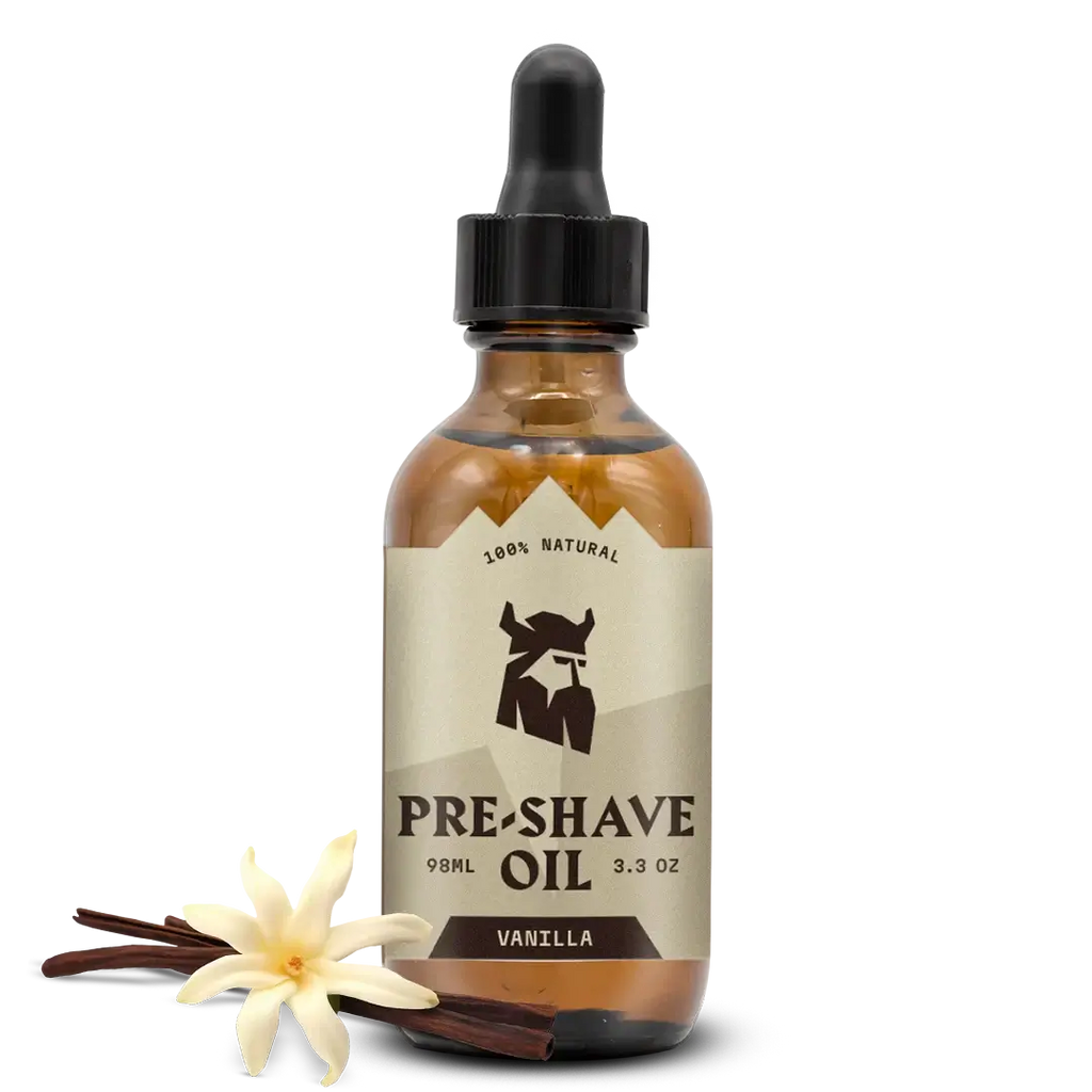 Pre Shave Oil for Men - Vanilla