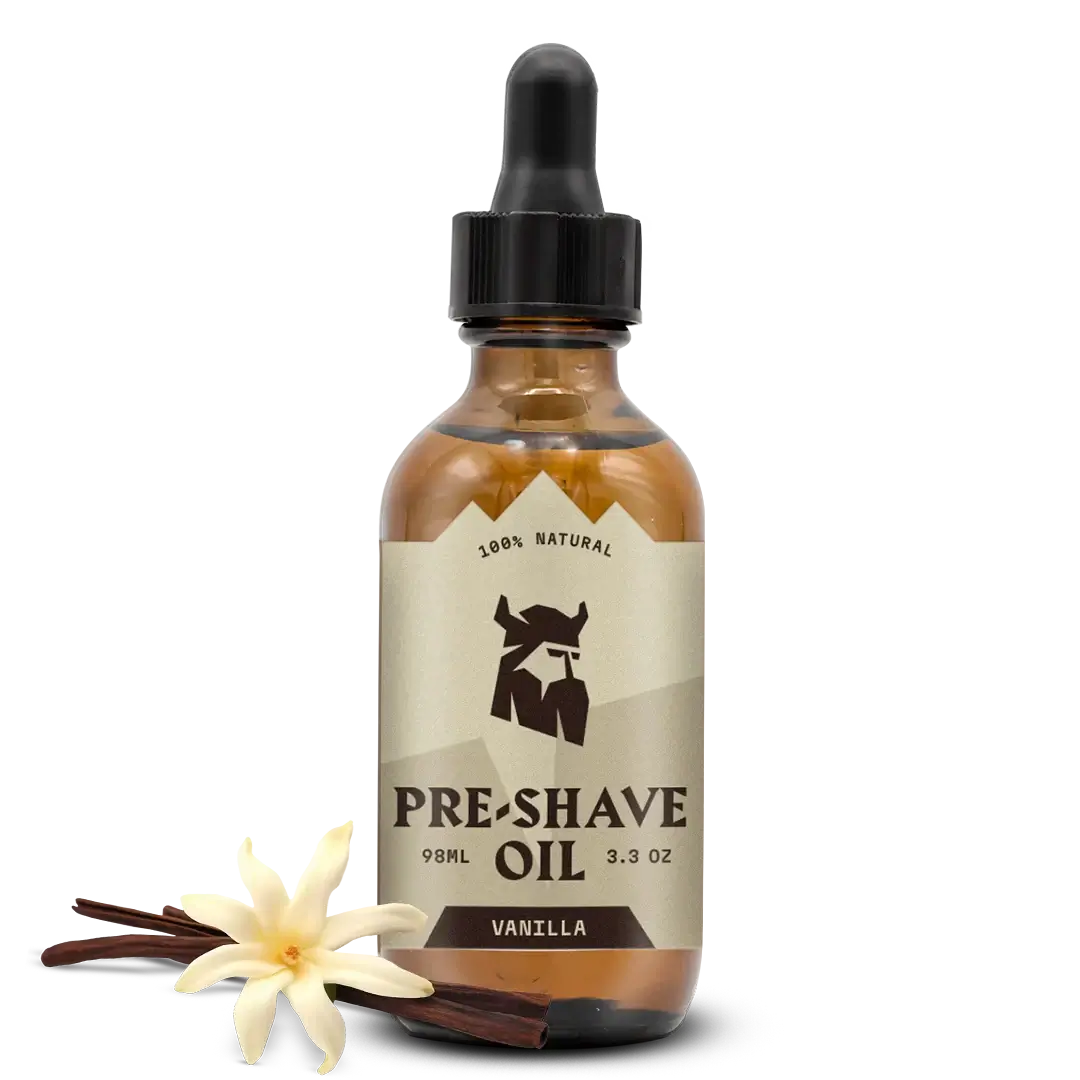 Pre Shave Oil for Men - Vanilla